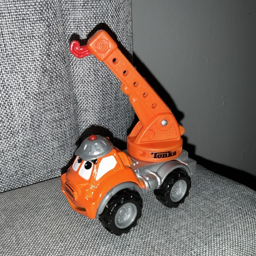 Maisto Lil Chuck Diecast Vintage Shane the Crane Tonka Hasbro 2001 Orange
